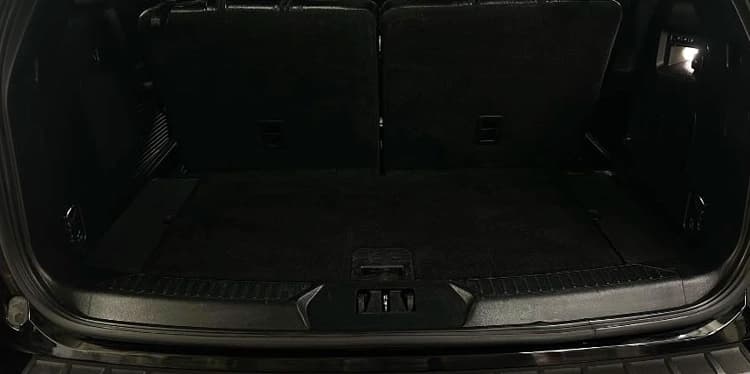 Cargo area — after